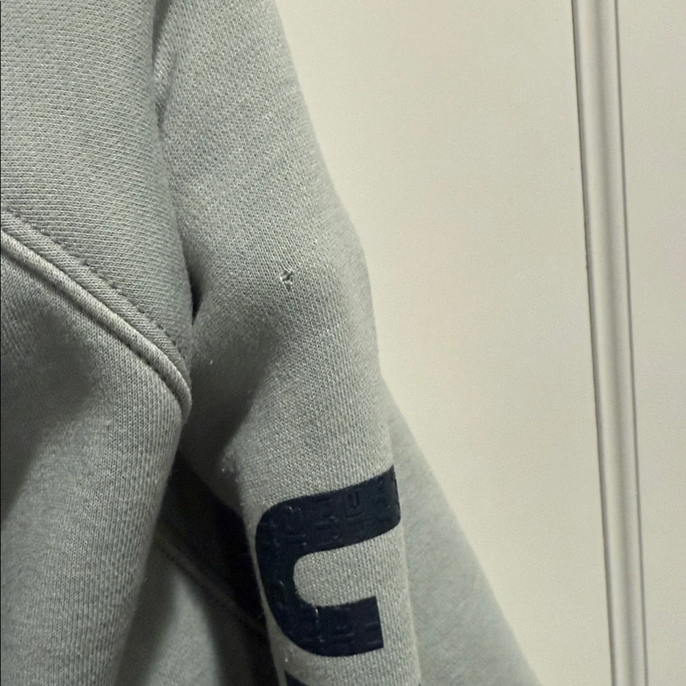 Carhartt Relaxed Fit Crewneck Midweight Logo Sweatshirt, Green, Women's XXL - Picture 5 of 6